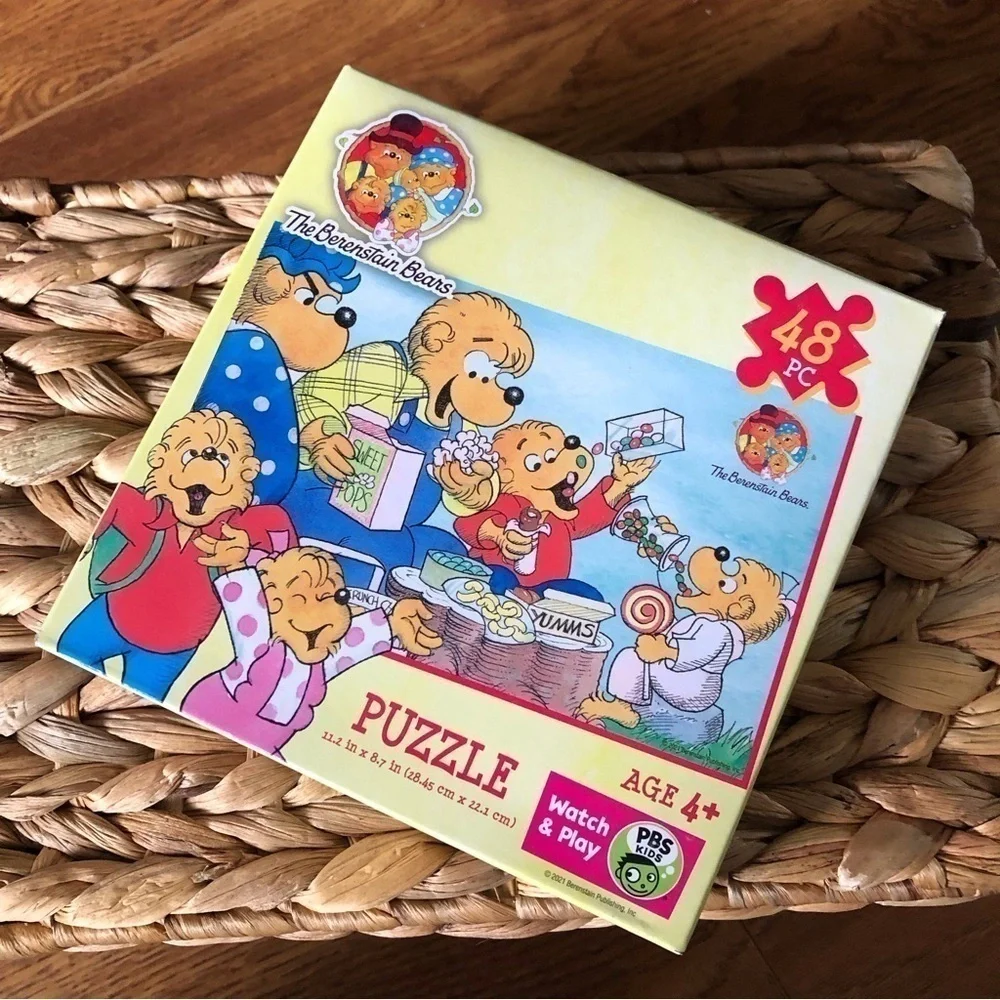 PBS: The Berenstain Bears: Too Much Junk Food Puzzle 48pc.
